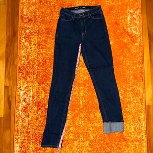 Old Navy High Rise Straight Dark Wash Jeans